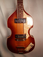 Load image into Gallery viewer, Hofner Violin "Beatle Bass" Tobacco Sunburst Finish with original hard case Made in Germany vintage