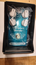 Load image into Gallery viewer, Mad Professor Green Wonder Overdrive Guitar Effects Pedal