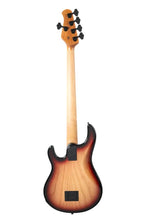 Load image into Gallery viewer, Ernie Ball Music Man StingRay Special 5 HH - Faded Vintage Sunburst - Roasted Maple/Ebony - Black PG - Black Hardware with Mondo gig case