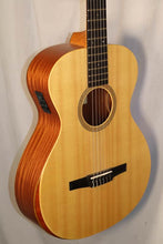 Load image into Gallery viewer, Taylor Academy A12e-N Nylon String Acoustic Electric Classical Guitar with gig bag used 2017