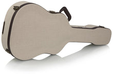 Load image into Gallery viewer, Gator Journeyman Burlap Exterior Dreadnaught Acoustic Deluxe Wood Case