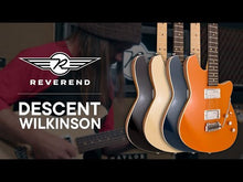 Load and play video in Gallery viewer, Reverend Descent W Wilkinson Baritone Electric Guitar High Tide Blue NEW