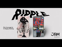 Load and play video in Gallery viewer, JAM Pedals Ripple Phaser guitar effect pedal used