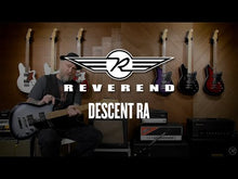Load and play video in Gallery viewer, Reverend Descent RA LH Army Green Left-Handed Baritone Electric Guitar