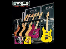 Load and play video in Gallery viewer, FU-Tone FU Pro Black Locking Tremolo with D-Tuna Electric Guitar used