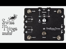 Load and play video in Gallery viewer, EarthQuaker Devices Swiss Things Pedalboard Reconciler guitar effect pedal controller