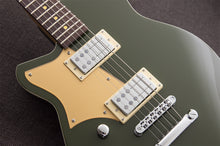 Load image into Gallery viewer, Reverend Descent RA LH Army Green Left-Handed Baritone Electric Guitar
