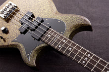 Load image into Gallery viewer, Reverend Mike Watt Wattplower Mark II Gloss Root Beer Sparkle Short Scale Electric Bass