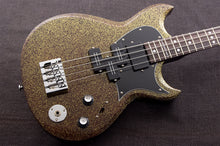 Load image into Gallery viewer, Reverend Mike Watt Wattplower Mark II Gloss Root Beer Sparkle Short Scale Electric Bass