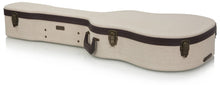 Load image into Gallery viewer, Gator Journeyman Burlap Exterior Dreadnaught Acoustic Deluxe Wood Case
