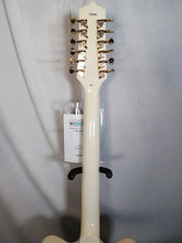 Load image into Gallery viewer, Eastwood Classic 12 - White 12-string Semi-Hollow Body Electric Guitar with gig bag used