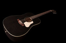 Load image into Gallery viewer, Art & Lutherie Americana Dreadnought Acoustic Guitar Faded Black Solid Cedar Top (Model # 045587 )