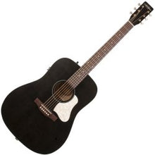 Load image into Gallery viewer, Art & Lutherie Americana Dreadnought Acoustic Guitar Faded Black Solid Cedar Top (Model # 045587 )