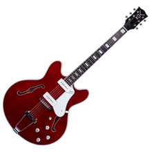 Load image into Gallery viewer, Vox Bobcat V90 Cherry Red Semi-Hollow Electric with case