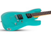 Load image into Gallery viewer, Schecter C-6 Deluxe Satin Aqua Model # 428