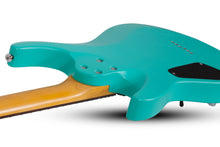 Load image into Gallery viewer, Schecter C-6 Deluxe Satin Aqua Model # 428