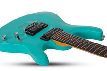 Load image into Gallery viewer, Schecter C-6 Deluxe Satin Aqua Model # 428