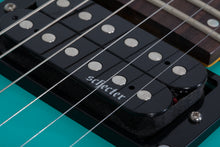 Load image into Gallery viewer, Schecter C-6 Deluxe Satin Aqua Model # 428