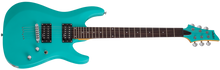 Load image into Gallery viewer, Schecter C-6 Deluxe Satin Aqua Model # 428