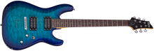 Load image into Gallery viewer, Schecter C-6 Plus OBB Ocean Blue Burst Electric Guitar Model # 443