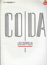 Load image into Gallery viewer, Led Zepplin Coda Guita Tab Published by Warner Brothers