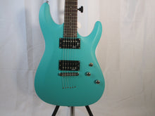 Load image into Gallery viewer, Schecter C-6 Deluxe Satin Aqua Model # 428