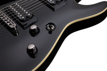 Load image into Gallery viewer, Schecter Model # 2066 Omen-7 Black 7 string electric guitar