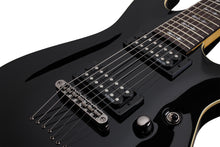 Load image into Gallery viewer, Schecter Model # 2066 Omen-7 Black 7 string electric guitar