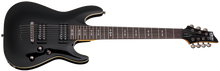 Load image into Gallery viewer, Schecter Model # 2066 Omen-7 Black 7 string electric guitar