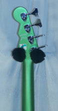 Load image into Gallery viewer, Reverend Signature Series Mike Watt Wattplower Mark II Satin Emerald Green Short Scale Bass with case New