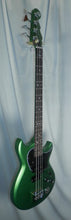 Load image into Gallery viewer, Reverend Signature Series Mike Watt Wattplower Mark II Satin Emerald Green Short Scale Bass with case New