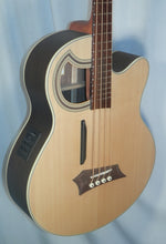 Load image into Gallery viewer, Warwick RockBass Alien Deluxe Acoustic-Electric Bass with gig bag used
