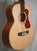 Load image into Gallery viewer, Guild Jumbo Junior Acoustic Electric Bass Antique Blond Satin