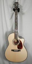 Load image into Gallery viewer, Larrivee Custom Deluxe  LV-10E Madagascar Rosewood Back & Sides, Moon Spruce Top, Dragon ,Vine-Vase Cutaway Acoustic Electric