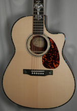 Load image into Gallery viewer, Larrivee Custom Deluxe  LV-10E Madagascar Rosewood Back & Sides, Moon Spruce Top, Dragon ,Vine-Vase Cutaway Acoustic Electric