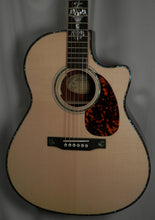 Load image into Gallery viewer, Larrivee Custom Deluxe  LV-10E Madagascar Rosewood Back & Sides, Moon Spruce Top, Dragon ,Vine-Vase Cutaway Acoustic Electric