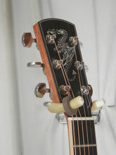 Load image into Gallery viewer, Larrivee Custom Deluxe  LV-10E Madagascar Rosewood Back & Sides, Moon Spruce Top, Dragon ,Vine-Vase Cutaway Acoustic Electric