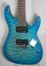 Load image into Gallery viewer, Schecter C-6 Plus OBB Ocean Blue Burst Electric Guitar Model # 443
