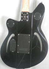 Load image into Gallery viewer, Reverend AirSoinc W Midnight Black Semi Hollow Thru-Body F Holes w/ WIlkinson Trem