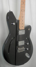 Load image into Gallery viewer, Reverend AirSoinc W Midnight Black Semi Hollow Thru-Body F Holes w/ WIlkinson Trem