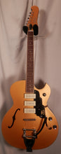Load image into Gallery viewer, Guild Starfire I SC Jet90 Single Cut Semi-Hollow w/ Vibrato Tailpiece Satin Gold