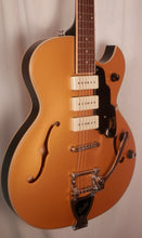 Load image into Gallery viewer, Guild Starfire I SC Jet90 Single Cut Semi-Hollow w/ Vibrato Tailpiece Satin Gold