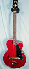 Load image into Gallery viewer, Vox Giulietta VGA-3PS-TR Trans Red Archtop Cutaway Acoustic Electric with gig bag New