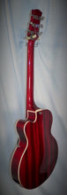Load image into Gallery viewer, Vox Giulietta VGA-3PS-TR Trans Red Archtop Cutaway Acoustic Electric with gig bag New