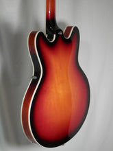 Load image into Gallery viewer, Vox Bobcat V90-SB Sunburst Semi-Hollow Electric with hard case