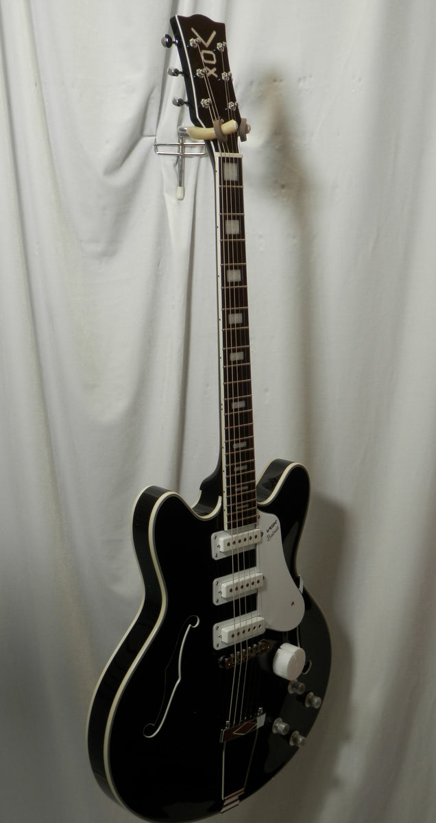 Vox Bobcat S66 Black Semi-Hollow Electric with case – Al Bien's