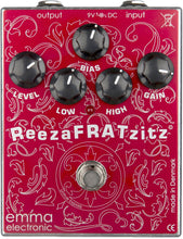Load image into Gallery viewer, EMMA Electronic RF-2 ReezaFRATzitz II Distortion guitar effect pedal
