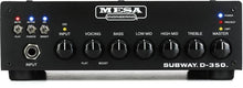 Load image into Gallery viewer, Mesa Boogie Subway D-350 Ultra Compact Bass Amp Head new
