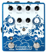 Load image into Gallery viewer, EarthQuaker Devices Avalanche Run Stereo Delay & Reverb with Tap Tempo V2 guitar effect pedal