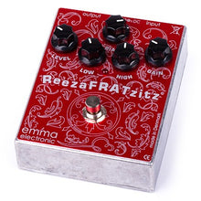 Load image into Gallery viewer, EMMA Electronic RF-2 ReezaFRATzitz II Distortion guitar effect pedal